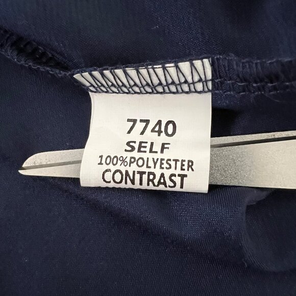 Minuet Womens Blue Strapless Pleated Formal Gown Sequin Bodice Maxi Dress size M - Picture 9 of 13